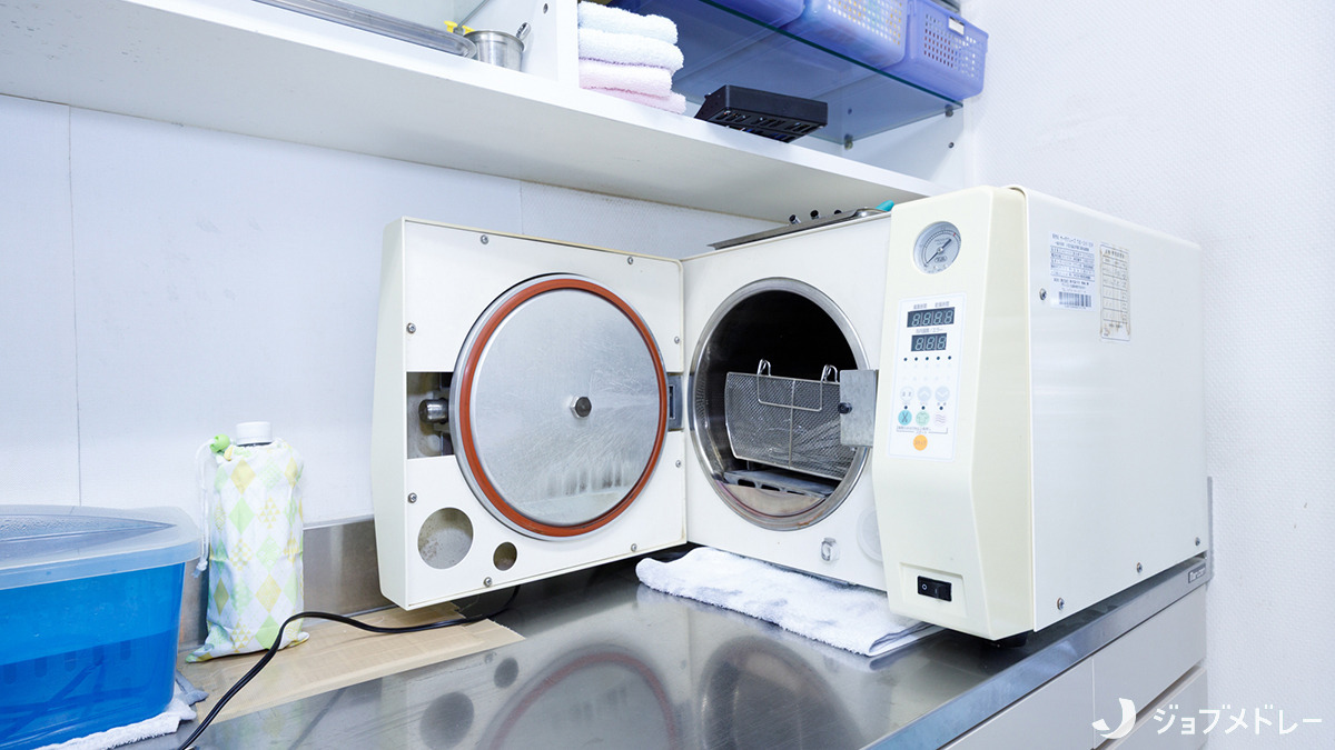 なかのべ歯科医院(歯科医師の求人)の写真23枚目:衛生管理を徹底しています