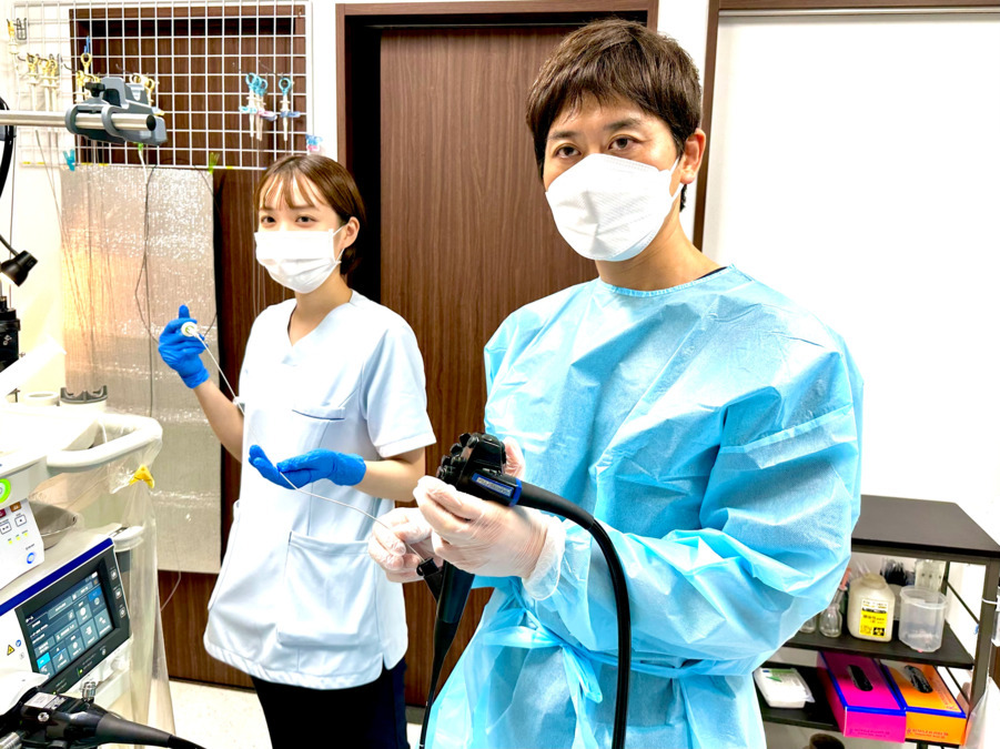 医療法人社団おおいまち消化器外科クリニック(看護師/准看護師の求人)の写真4枚目:内視鏡検査を数多く経験することができます