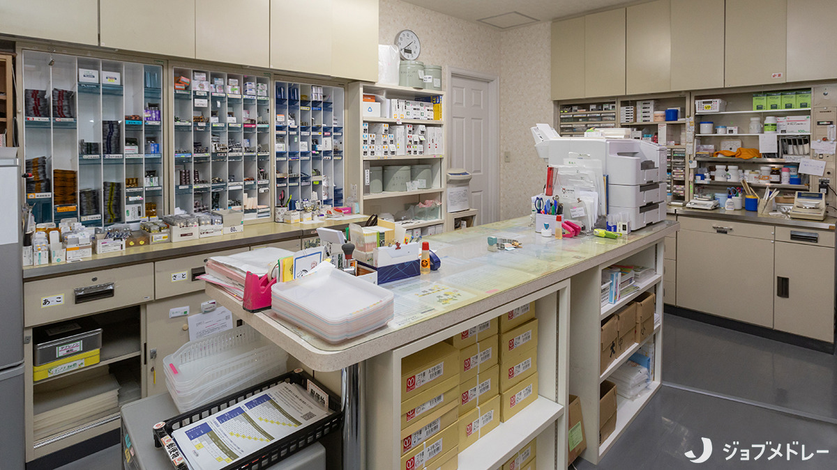 薬局フェミネックス（薬剤師の求人）の写真9枚目：調剤室の様子です