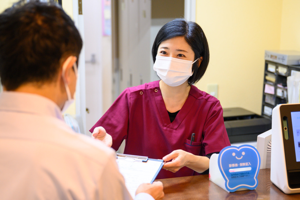 おおい歯科医院（歯科衛生士の求人）の写真9枚目：患者様に寄り添った接客を心掛けています！