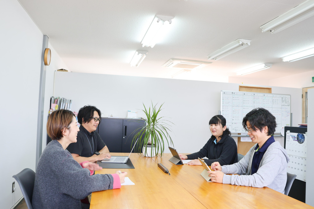 訪問看護リハビリステーション　glad（作業療法士の求人）の写真7枚目：価値観も働き方も、互いに尊重し合える仲間がいます。