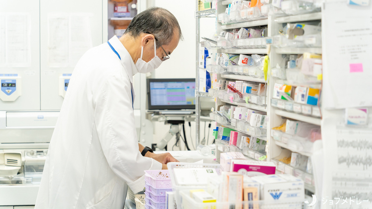 しなの調剤薬局（薬剤師の求人）の写真12枚目：処方箋枚数は平均40枚程度です