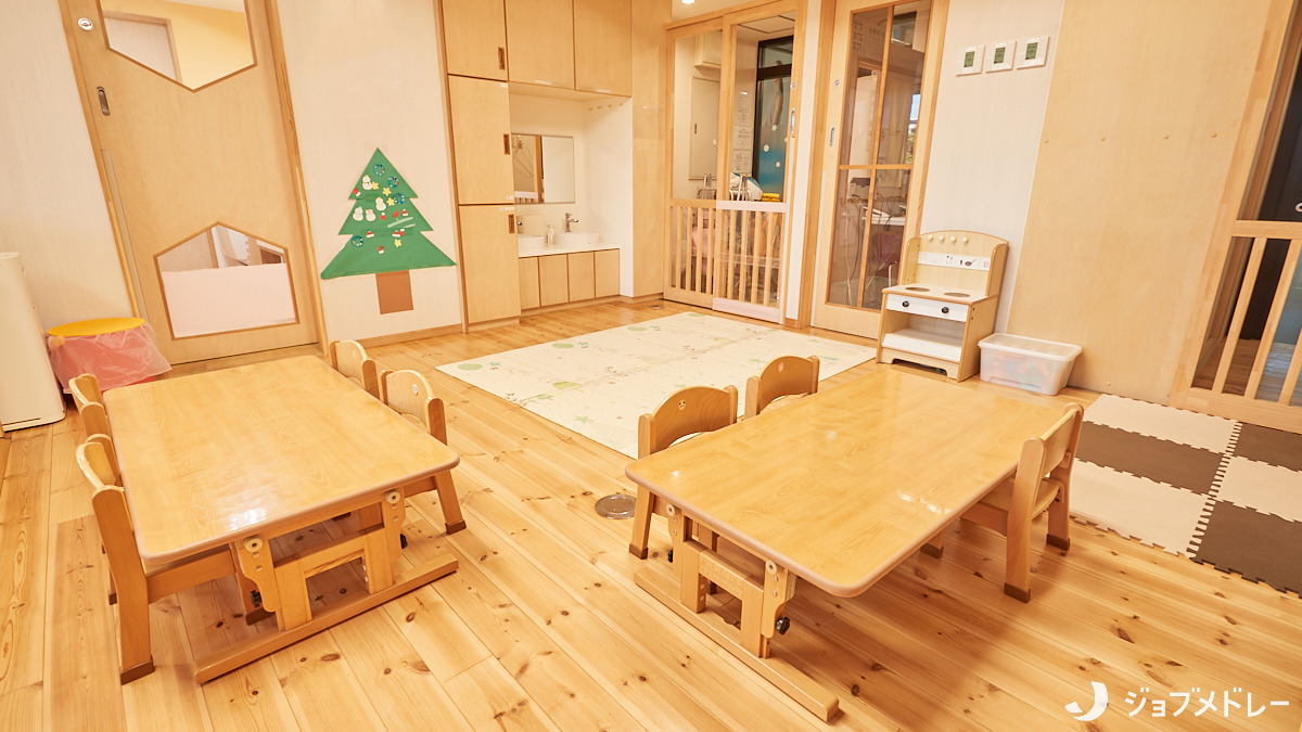 オーチャード・キッズ稲毛海岸園（管理栄養士/栄養士の求人）の写真4枚目：保育室の様子です