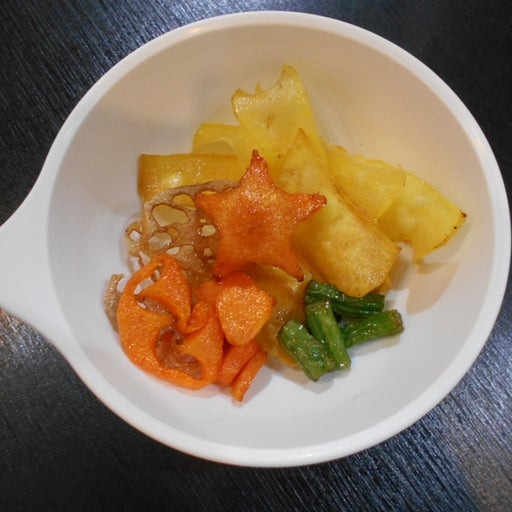 Shiny Kidsフォルテ(管理栄養士/栄養士の求人)の写真17枚目:手作りおやつ 野菜チップ