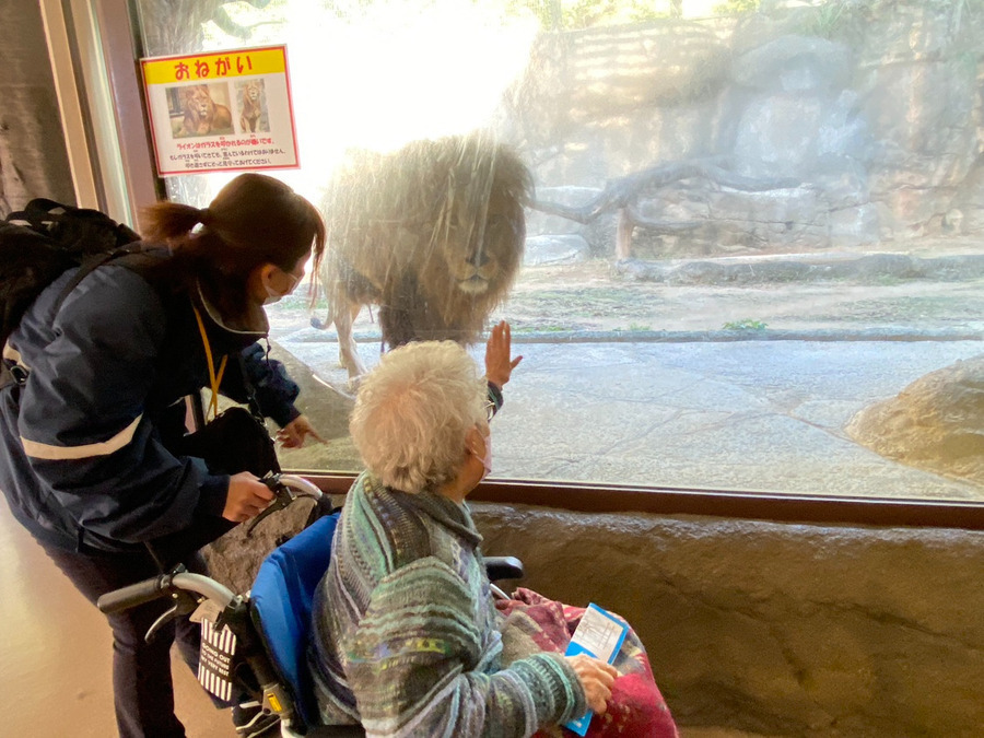 看護小規模多機能リベル　県立美術館前の写真3枚目：日本平動物園におでかけ♪