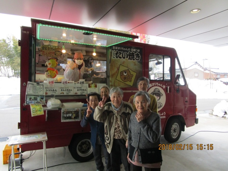 き楽な里の写真9枚目：移動鯛焼き販売