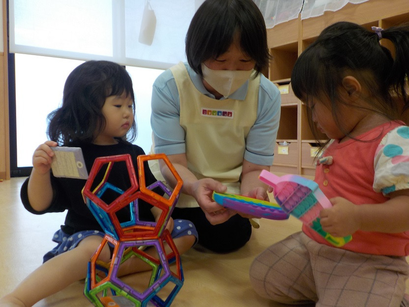 ニチイキッズ山形まえた保育園（保育士の求人）の写真2枚目：一人ひとりに寄り添いながら、子どもの主体性を大切にする保育を行います