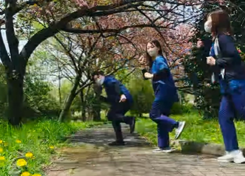 訪問看護ステーション「ナースケアハース名古屋西」（作業療法士の求人）の写真6枚目：チーム力を高めるために
色々工夫しながら過ごしています🙌