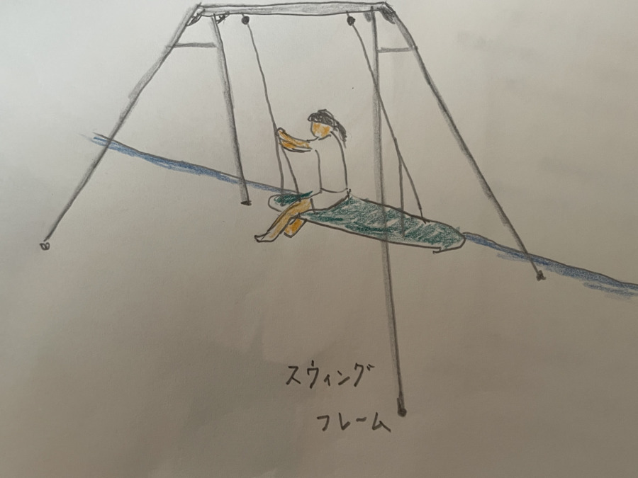 児童発達支援・放課後等デイサービス　らら【2025年11月オープン予定】（作業療法士の求人）の写真4枚目：スウィングフレームで遊びながら前庭覚を刺激します