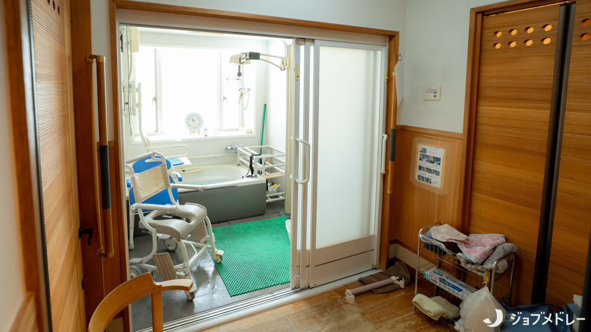 オアシスセンターの写真18枚目：一人ずつ入浴できる浴室です