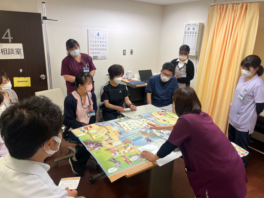 上尾メディカルクリニック（看護師/准看護師の求人）の写真4枚目：多職種連携で生活習慣病の治療に取り組んでいます。