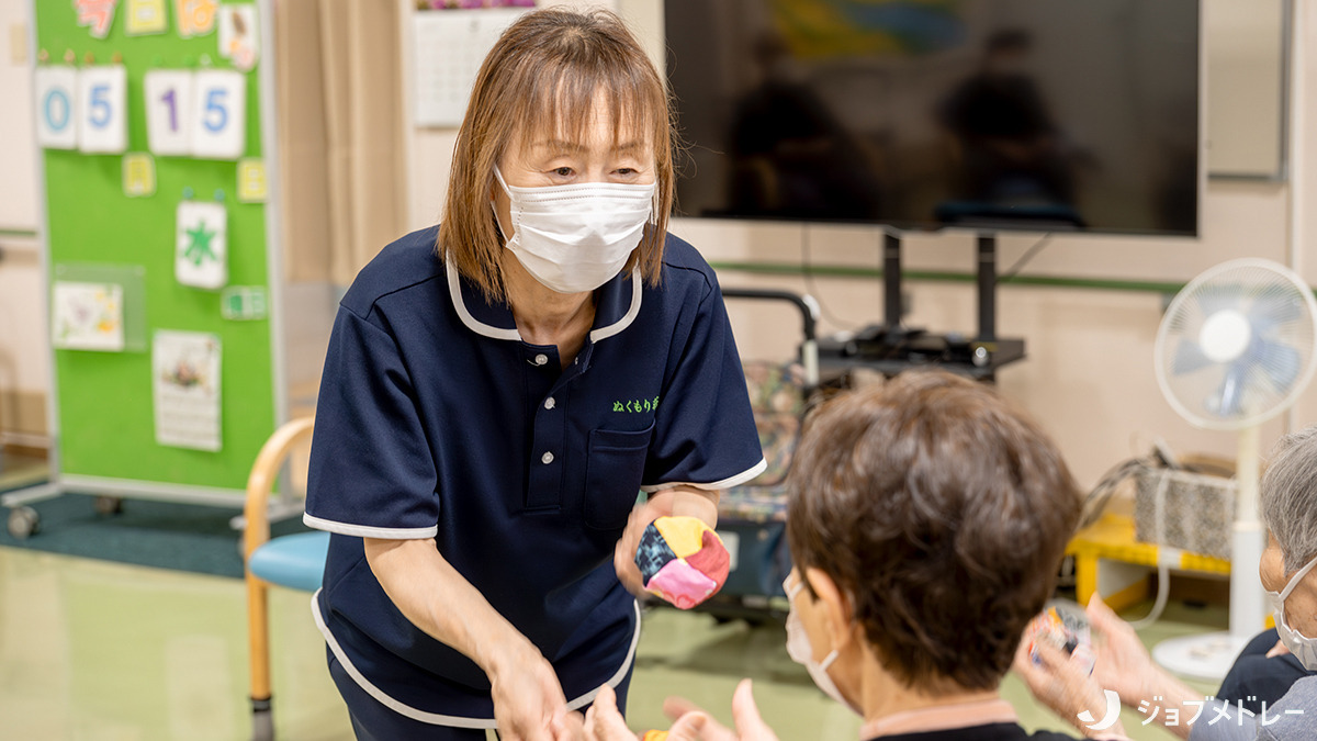 谷和原指定通所介護事業所(介護職/ヘルパーの求人)の写真3枚目:あなたの思いやりを活かして一緒に働きませんか?