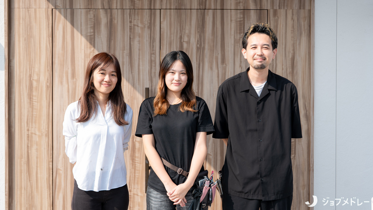 rapture 蟹江店【ラプチャー】(美容師の求人)の写真5枚目:素敵な仲間に出会えるサロンです!