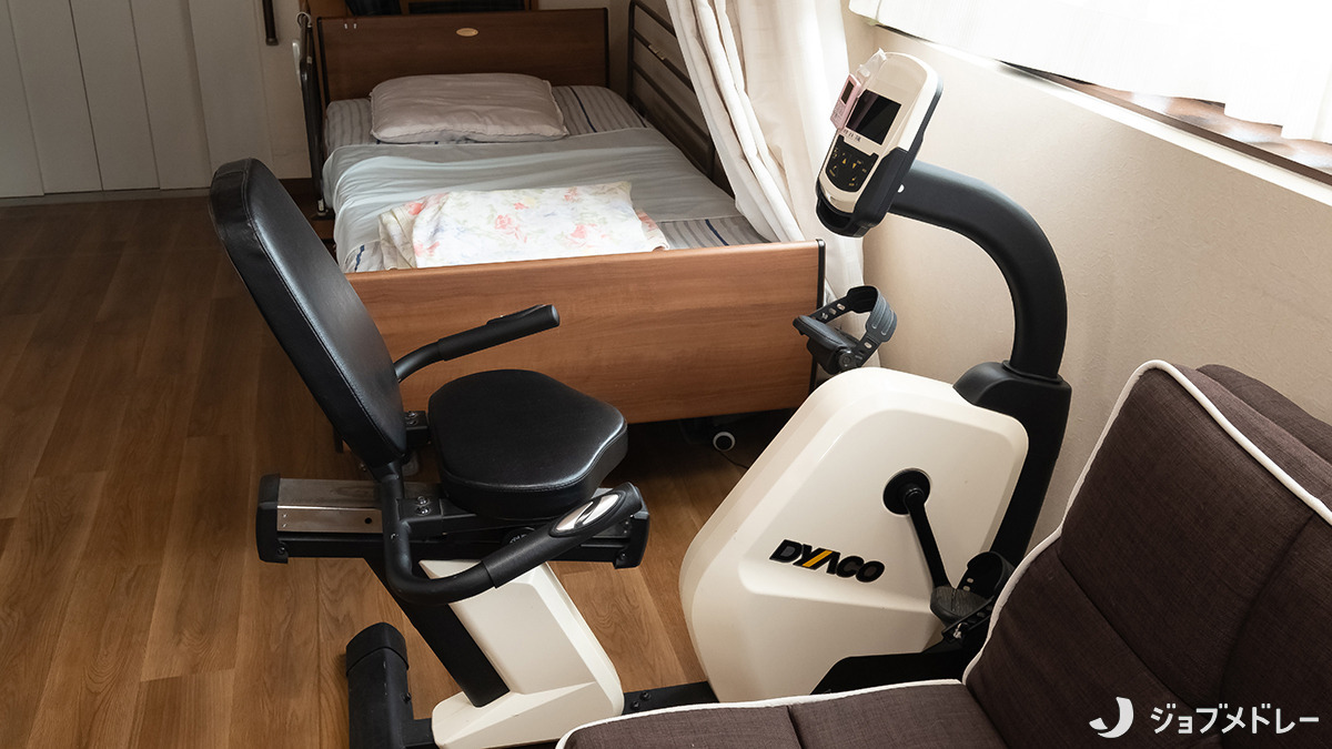 デイサービス第2しんあいの写真13枚目：リハビリマシンです