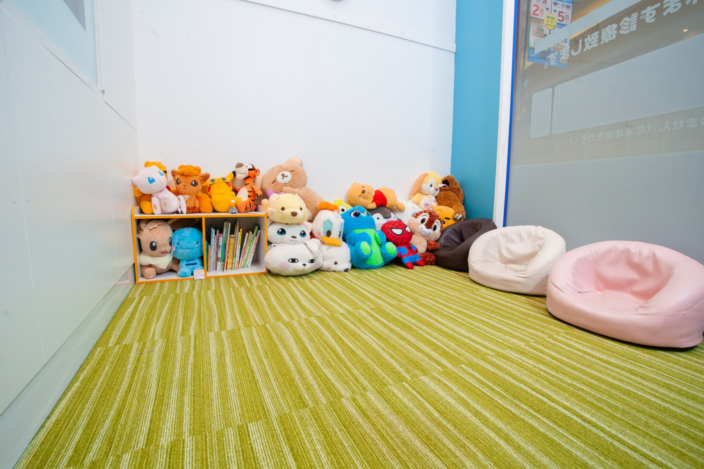 イオンタウンおゆみ野JUN歯科クリニックの写真2枚目：キッズルームも完備♪