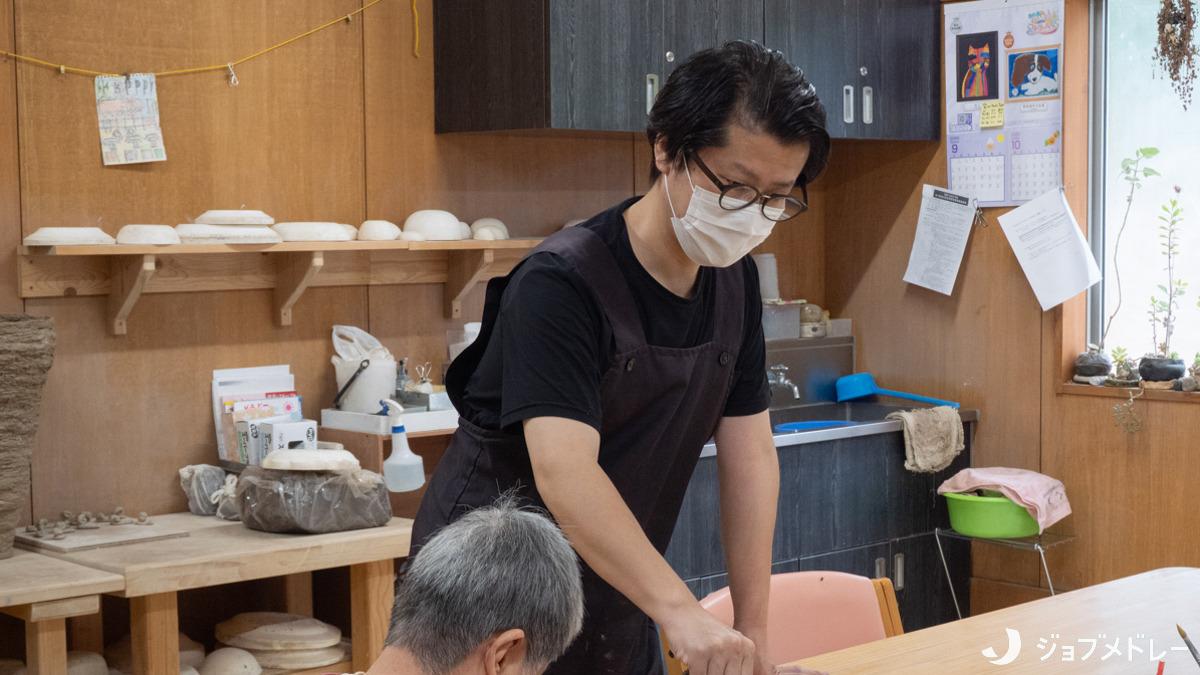 障害者支援施設ひばり（生活支援員の求人）の写真5枚目：利用者様の「気持ち」や「願い」を大切に考たサポートを心がけています