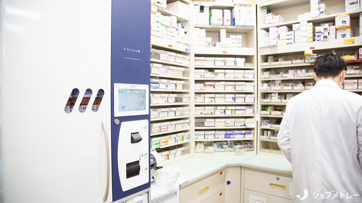 ユニカム醍醐薬局（薬剤師の求人）の写真9枚目：全自動錠剤分包機を導入しています