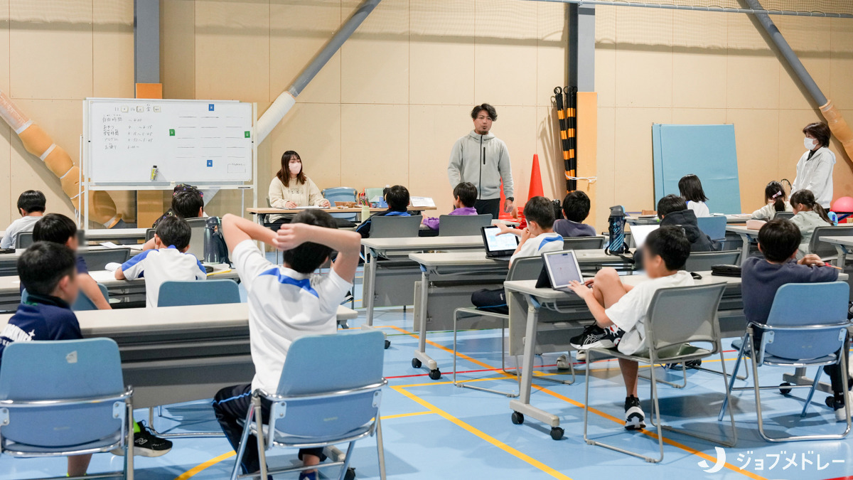 放課後等デイサービスGlowing（サービス管理責任者の求人）の写真4枚目：ある日の活動の様子です