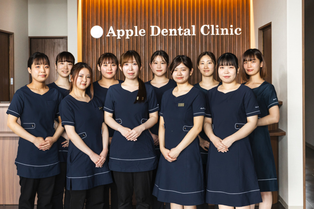 医療法人社団輝歯会 アップル歯科・矯正歯科 古河EAST（歯科助手の求人）の写真6枚目：歯科助手のメンバーたち♪