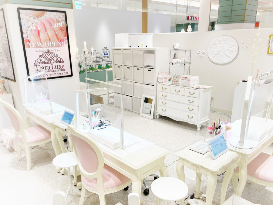 Nail Salon ティアラリュクス 光が丘IMA店(ネイリストの求人)の写真: