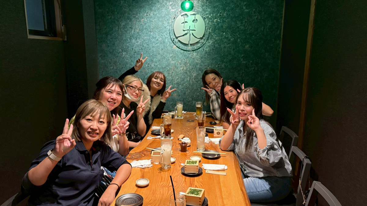 居宅訪問介護みらい(生活支援員の求人)の写真4枚目:女子会もしてます(⌒∇⌒)