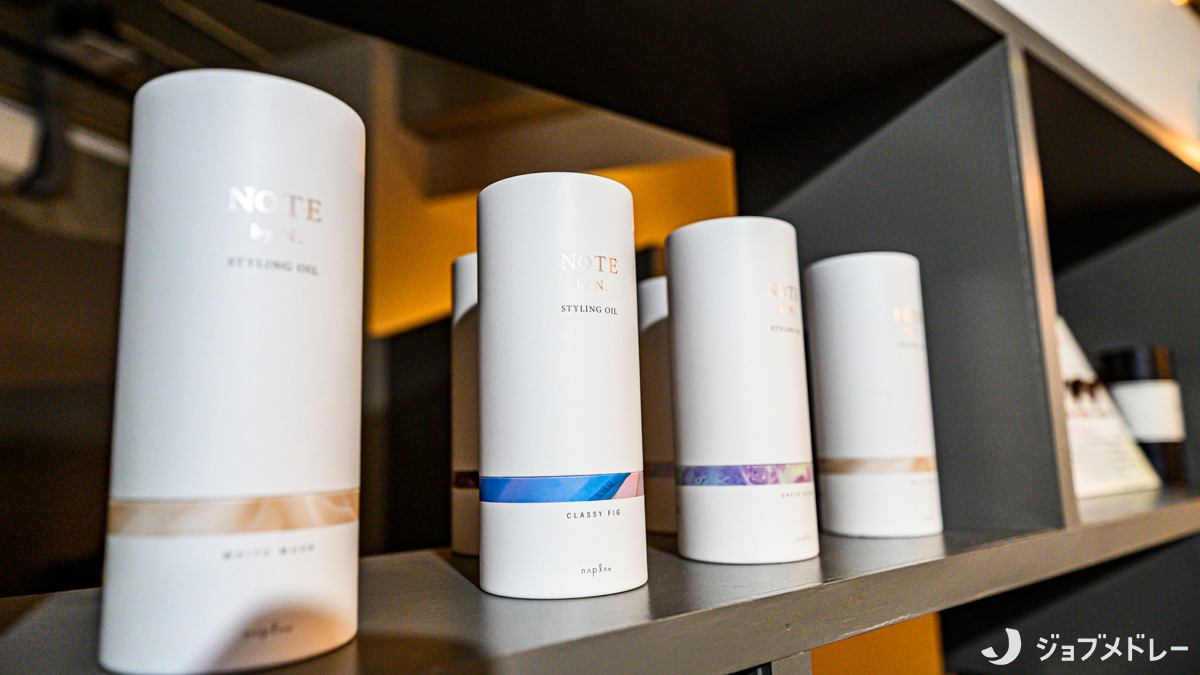 OLAPLANO(美容師の求人)の写真15枚目:取り扱っている商品です