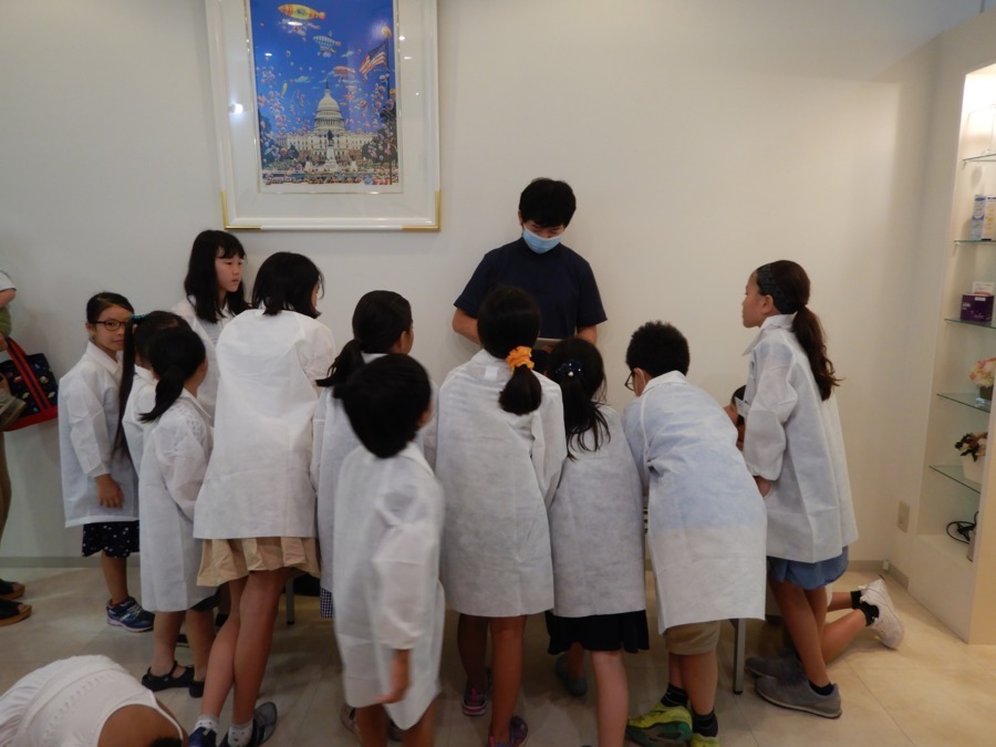 医療法人社団林矯正歯科の写真6枚目：毎年、夏休みに歯医者さん体験イベントを行っております。