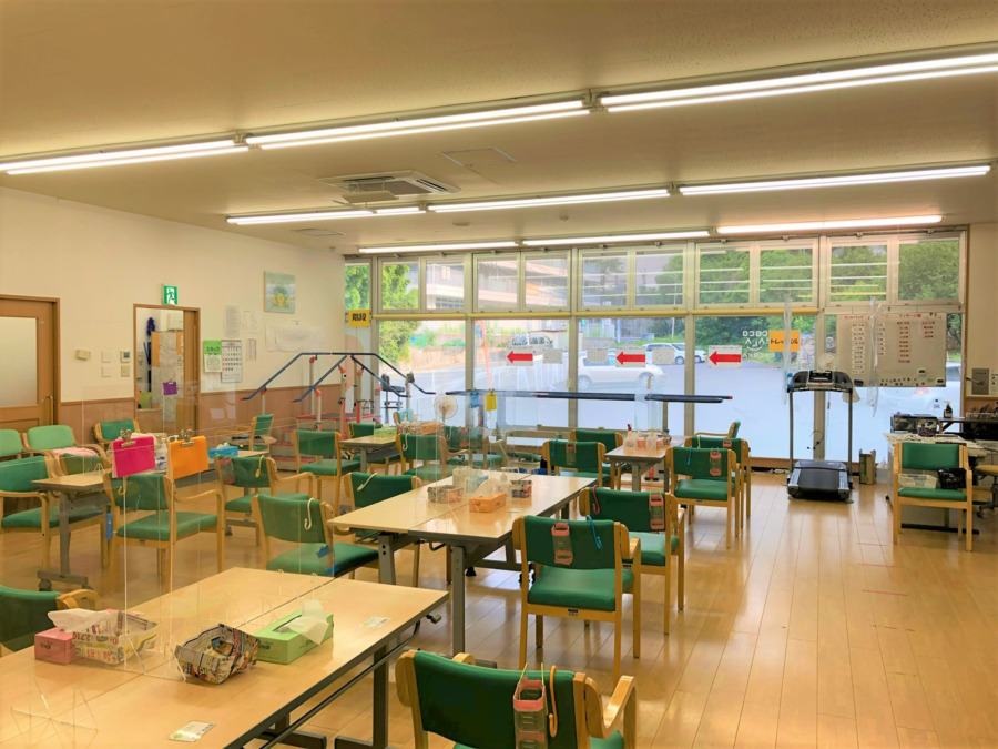 ここからキャンパス(看護師/准看護師の求人)の写真4枚目:解放感あるフロアです。