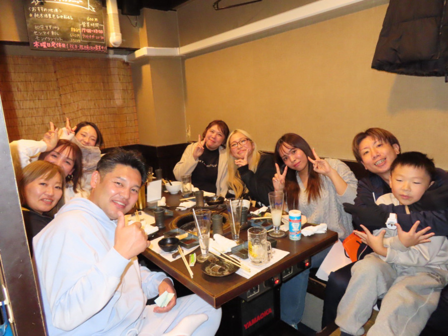 居宅訪問介護みらい(生活支援員の求人)の写真6枚目:11月食事会の様子