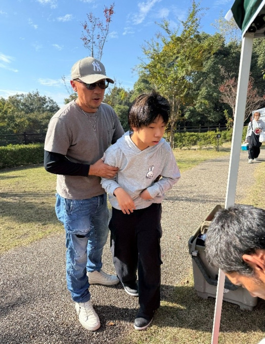 ヘルパーステーション　いずみ（介護職/ヘルパーの求人）の写真7枚目：バーベキューをしました。