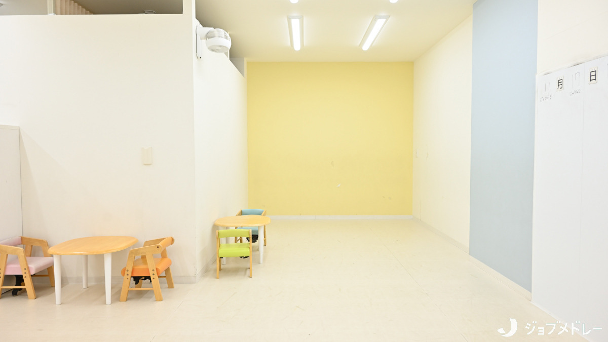 ブロッサムジュニア川崎平間教室(児童指導員/指導員の求人)の写真7枚目:じっくりとお子様に向き合える環境です。