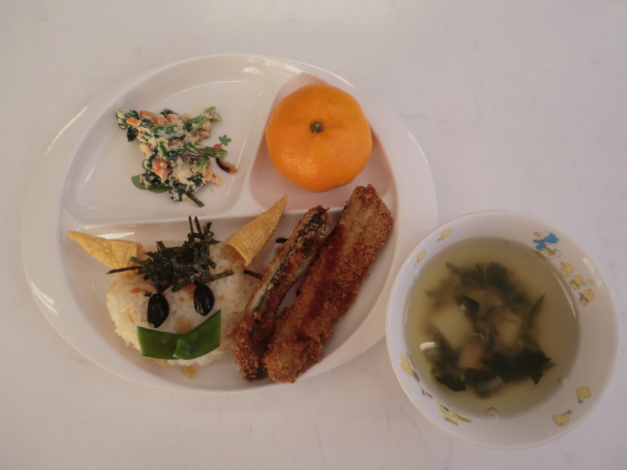 玉川保育園(管理栄養士/栄養士の求人)の写真5枚目:節分給食