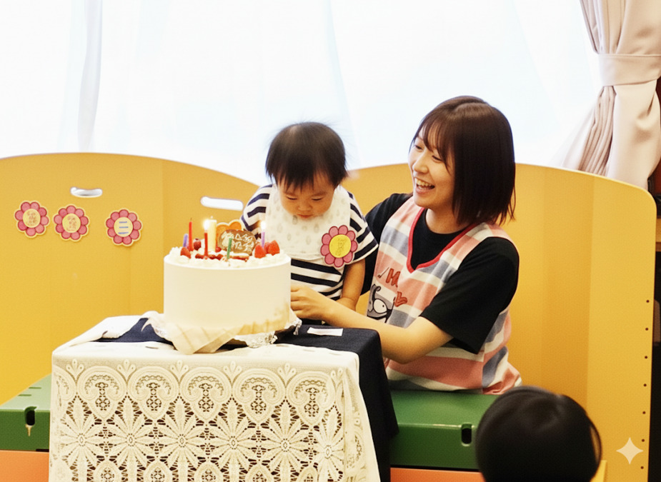 すくすく保育園（保育士の求人）の写真10枚目：「思いやりのあるたくましい子の育成」を保育目標としています