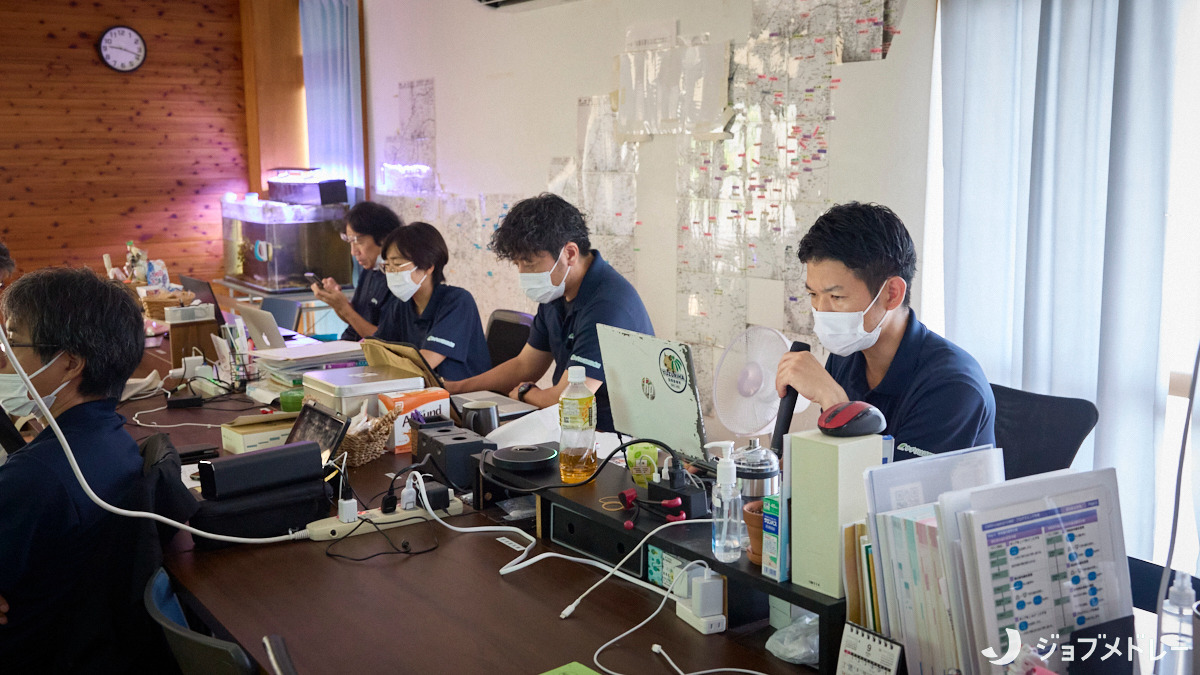 まつりか定期巡回ステーション（介護職/ヘルパーの求人）の写真9枚目：チームワークを大切にしています