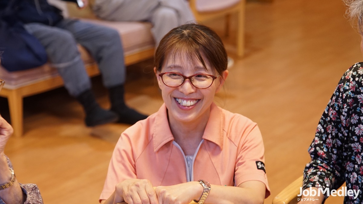 エスケアライフ松戸の写真:利用者様だけでなく、スタッフもいきいきと過ごせる環境づくりに取り組んでいます