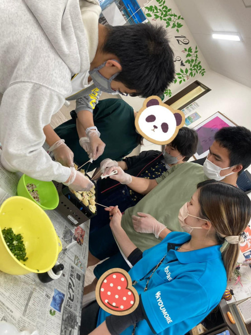 ポテンシャル小豆餅の写真2枚目：活動風景①