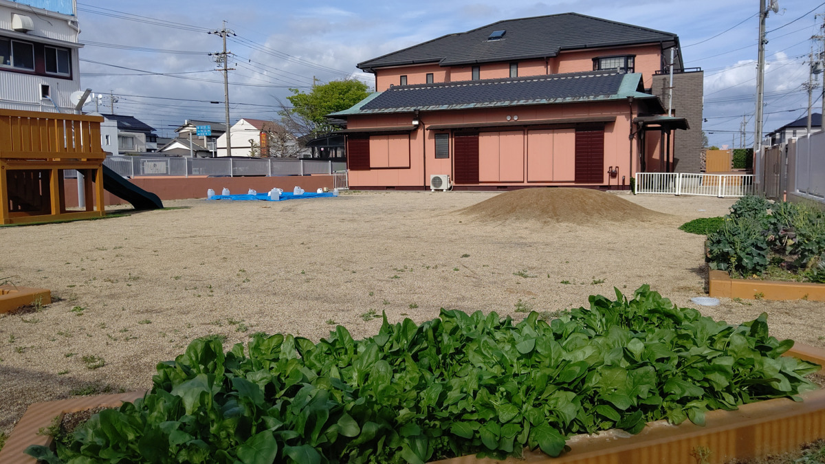 ゆうあい保育園の写真4枚目：園庭
