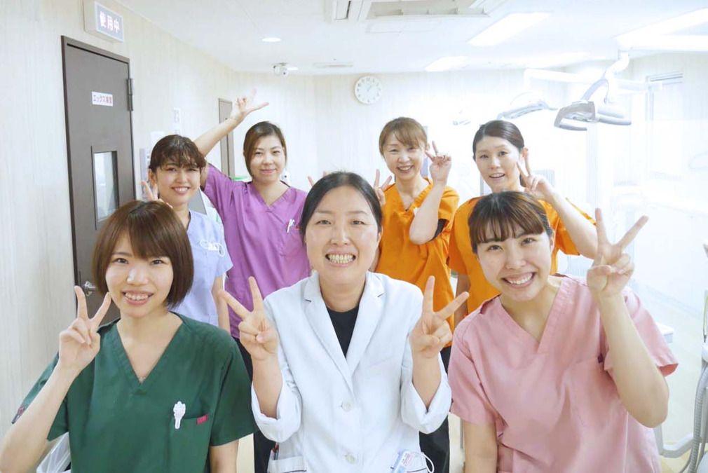 医療法人社団 桜歯会 立川さくら歯科クリニックの写真:私たちと一緒に成長していってくれる仲間を募集しています!