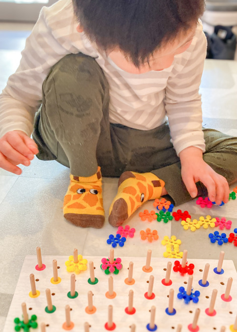 重心型児童発達支援・放課後等デイサービス とおん(理学療法士の求人)の写真5枚目:ひとりひとりに合わせた支援を行なっています。