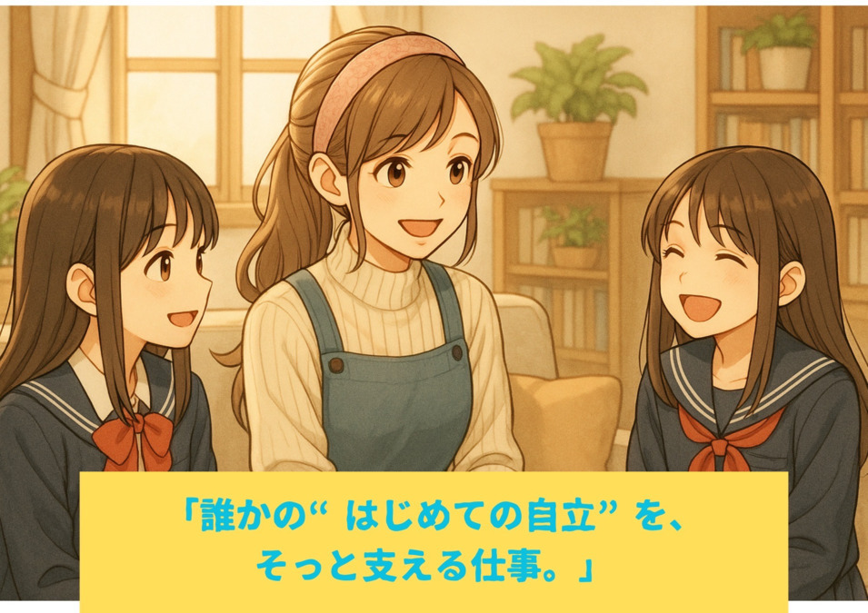 自立を援助する女子寮PORTE（児童指導員/指導員の求人）の写真3枚目：