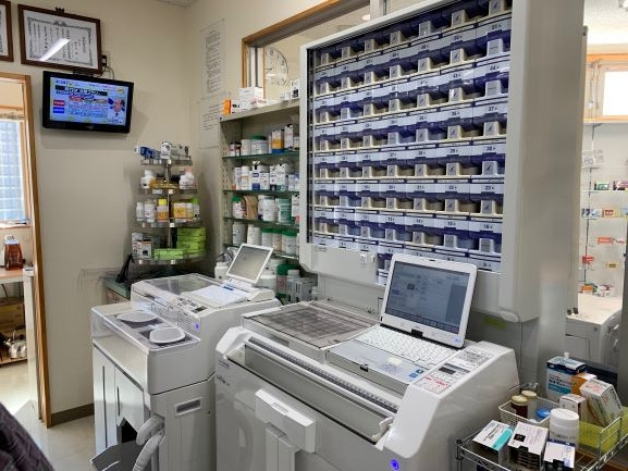 モリワキ薬局の写真9枚目：分包機