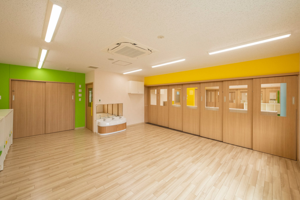 京進のほいくえんHOPPA衣川湖岸緑地の写真:HOPPA認可保育園の保育室(他園写真ですが、大体同じようなイメージです)
