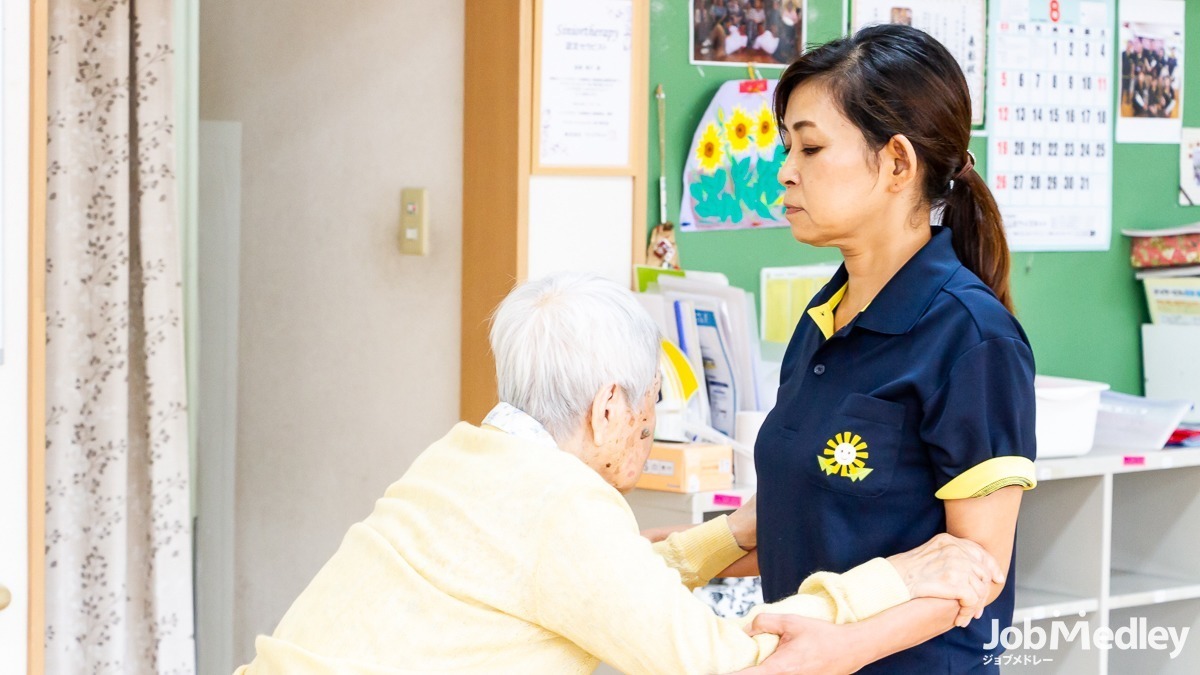デイサービスセンター遊・西東京(介護職/ヘルパーの求人)の写真:利用者様が安心して毎日を過ごせるよう努めています