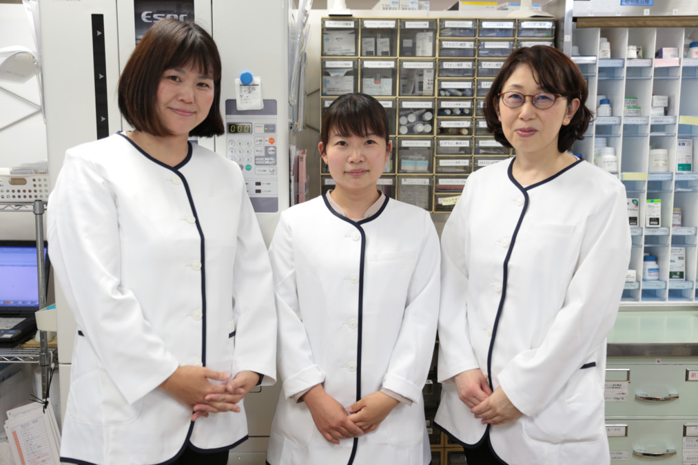医療法人社団元気会横浜病院(薬剤師の求人)の写真:常勤3名、非常勤3名、助手1名で業務を行っています。