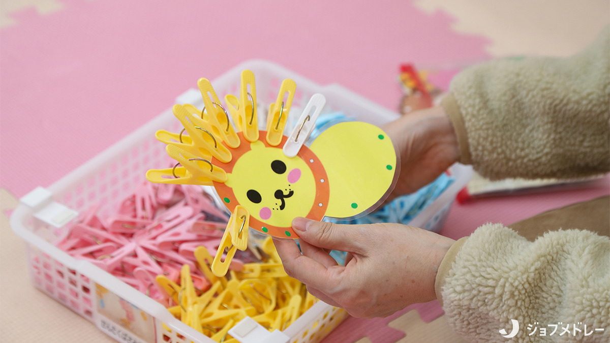 こぱんはうすさくら鶴瀬教室（児童指導員/指導員の求人）の写真9枚目：慣れていない方でもしっかりレクチャーしますので安心です！