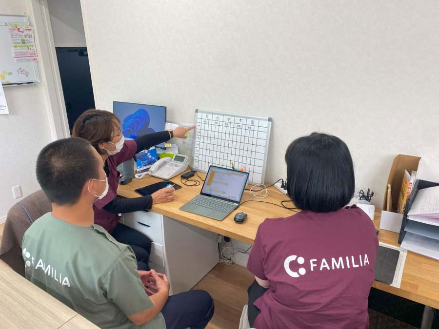 ファミリア訪問看護ステーション（作業療法士の求人）の写真2枚目：