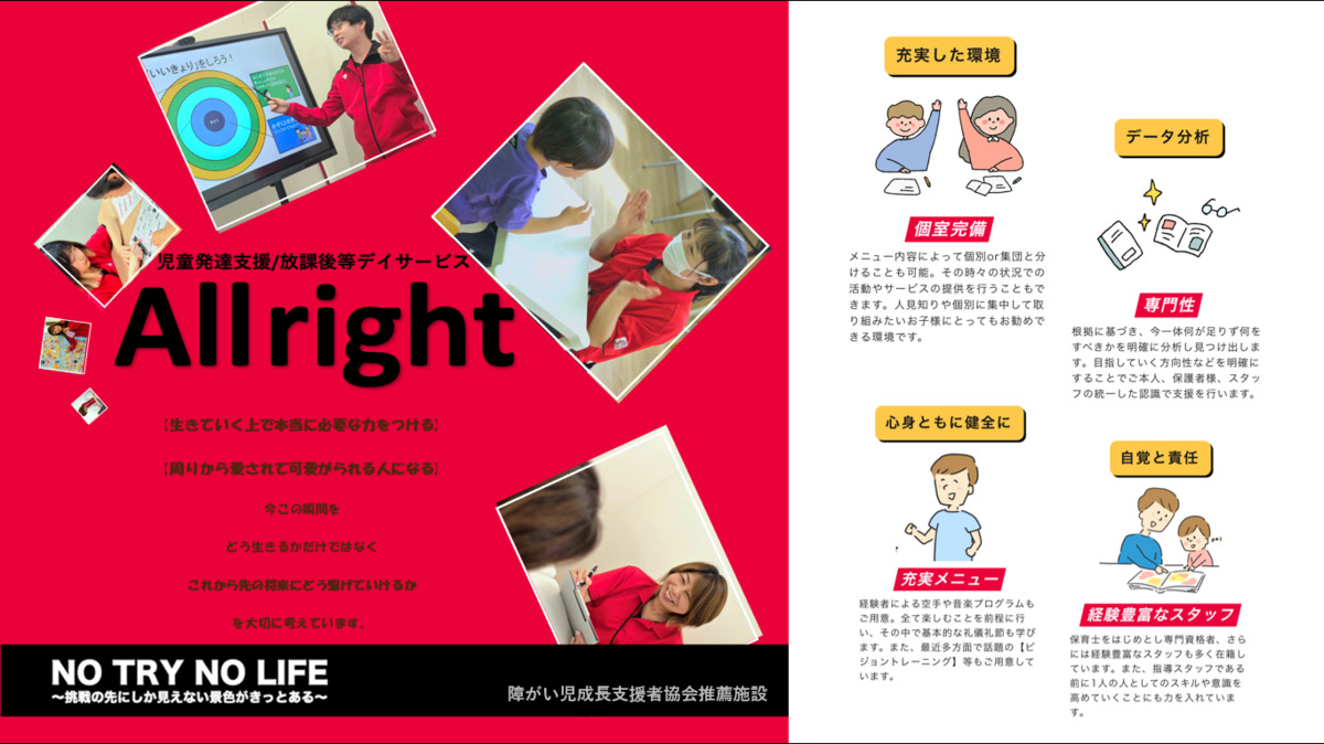 All right荏田南教室の写真