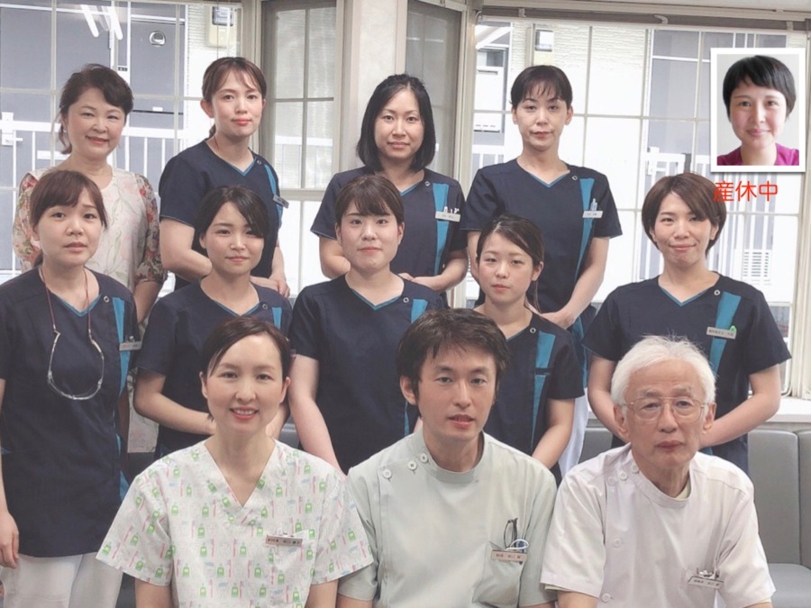 医療法人坂口会 坂口歯科こども歯科(歯科衛生士の求人)の写真:時間の都合上 全員は掲載できませんでしたが、大切な仲間たちです!!