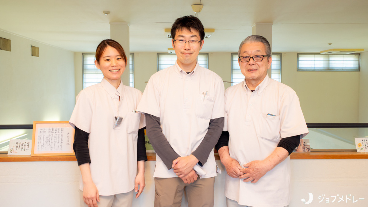 オアシスセンターの写真6枚目：さまざまな職種のスタッフが協力しています◎