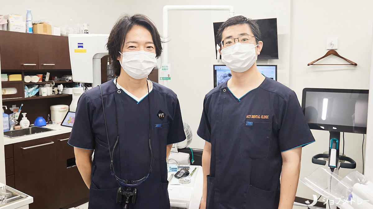 医療法人社団誠明会 ACTデンタルクリニック（歯科衛生士の求人）の写真3枚目：自分の歯をできるだけ残せるような治療を行っています！